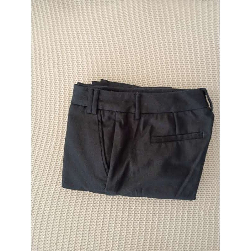 New York & Company Bootcut Dress Pants Black Cotton Blend Womens 2P 28x28 NWOT