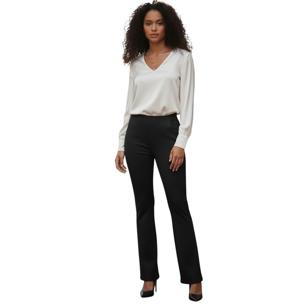 Rag & Bone Classic Black Stretch Legging Pants Made USA W24/25 Minimalist