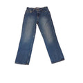 Cat & Jack Relaxed Straight Jeans Medium Wash Denim Girls 16 Fits W24-25