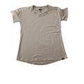REI Co-op Tan Hiking T-Shirt Size Fits S Activewear Stretch Crew Neck