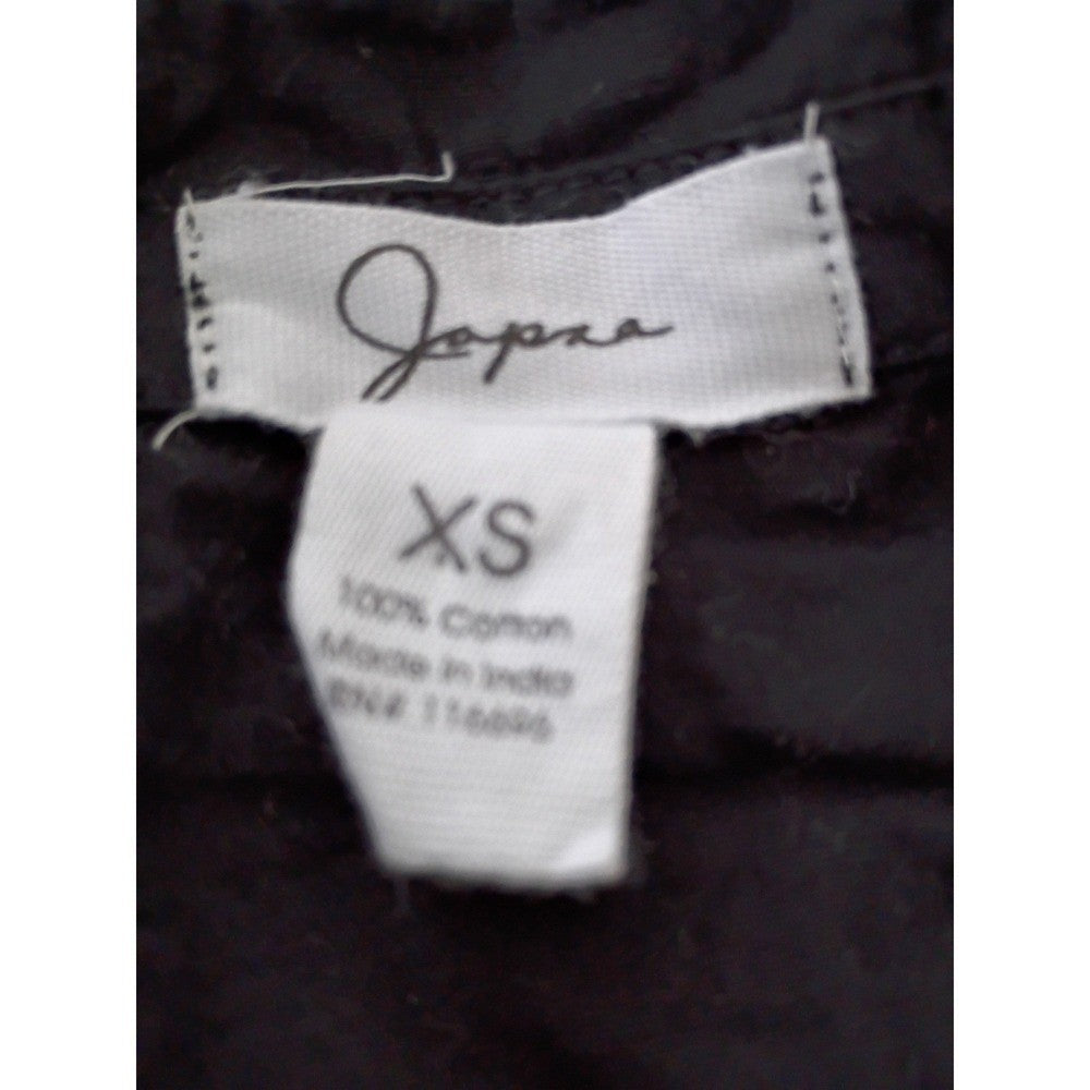 Japra NWT 100% Cotton Tailored Fit Long Sleeve Button Front Top Size S