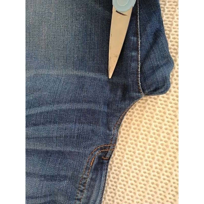 Madewell 9 High-Rise Skinny Jeans 30x28 Medium Wash Blue Stretch Denim