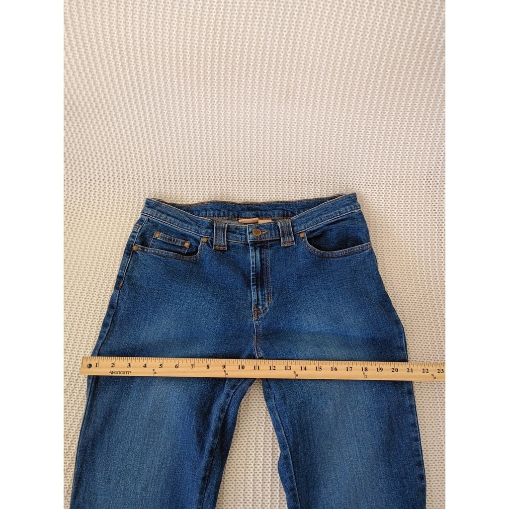 RuffHewn Womens Bootcut Jeans Size 10 30x31 Mid Wash Blue Stretch Denim
