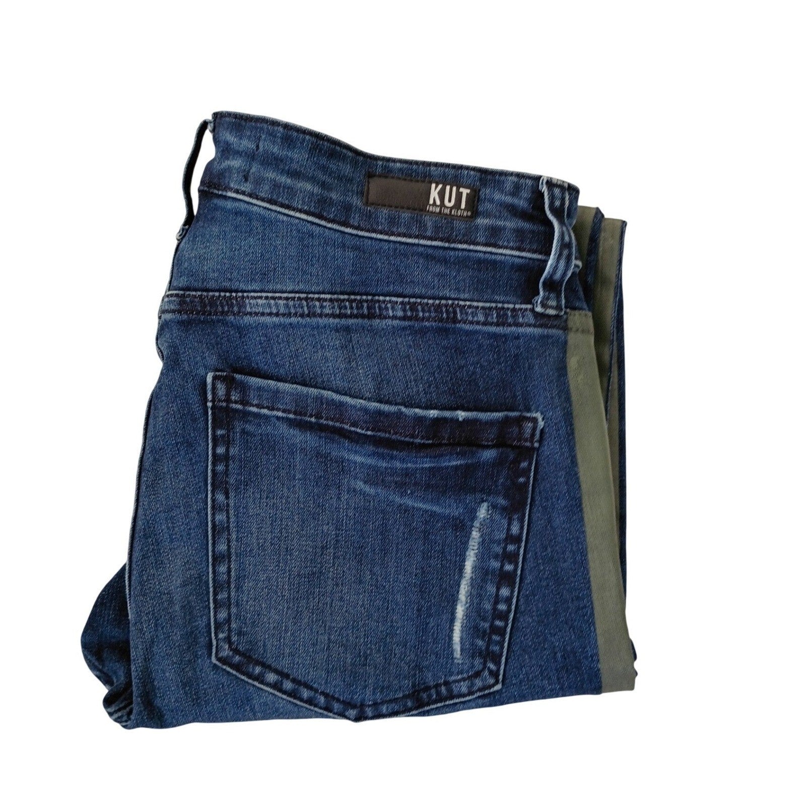High Rise Slim Jeans 27x27 Dark Wash Connie Kut From The Kloth Classic