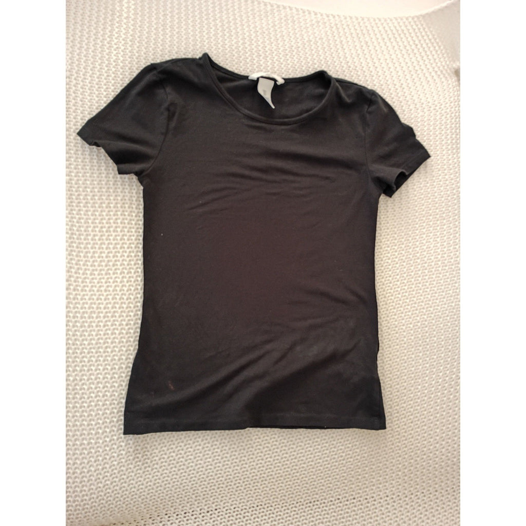 Mystery T Shirt Bundle 4 Pack Size S Gray Black Peach Disco Flamingo Graphic