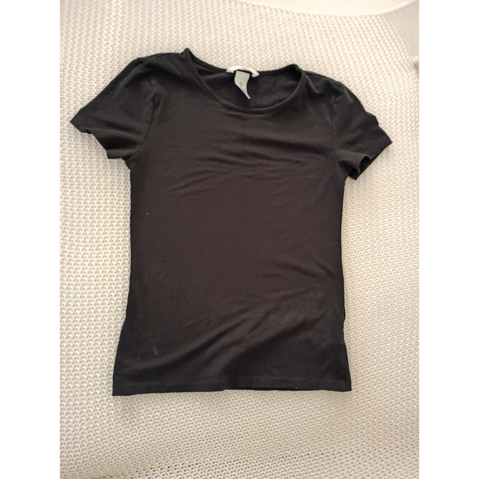 Mystery T Shirt Bundle 4 Pack Size S Gray Black Peach Disco Flamingo Graphic