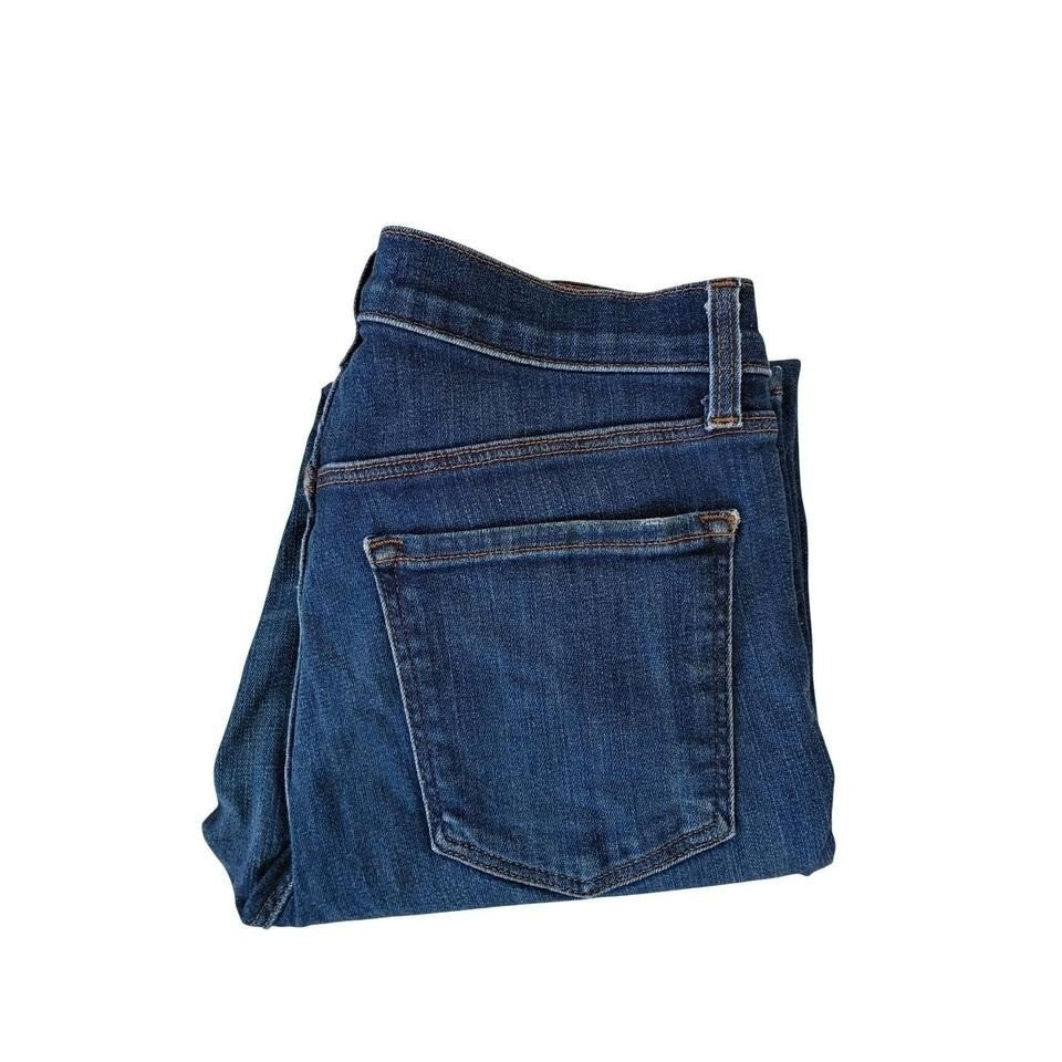J Brand Sublime Skinny Jeans Dark Wash Mid Rise Stretch Denim 28x26
