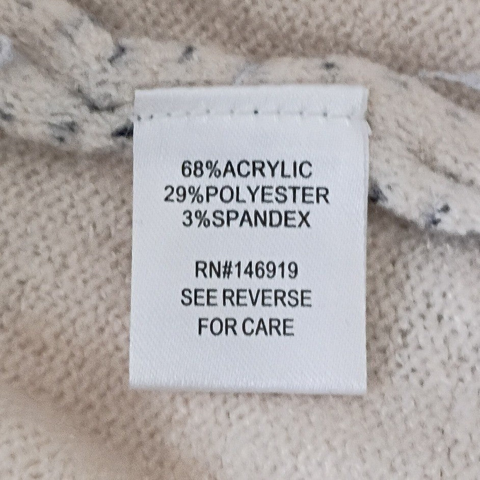 Freshman 1996 Oversized Striped Open Front Cardigan Borrowed Sweater S/M NWOT
