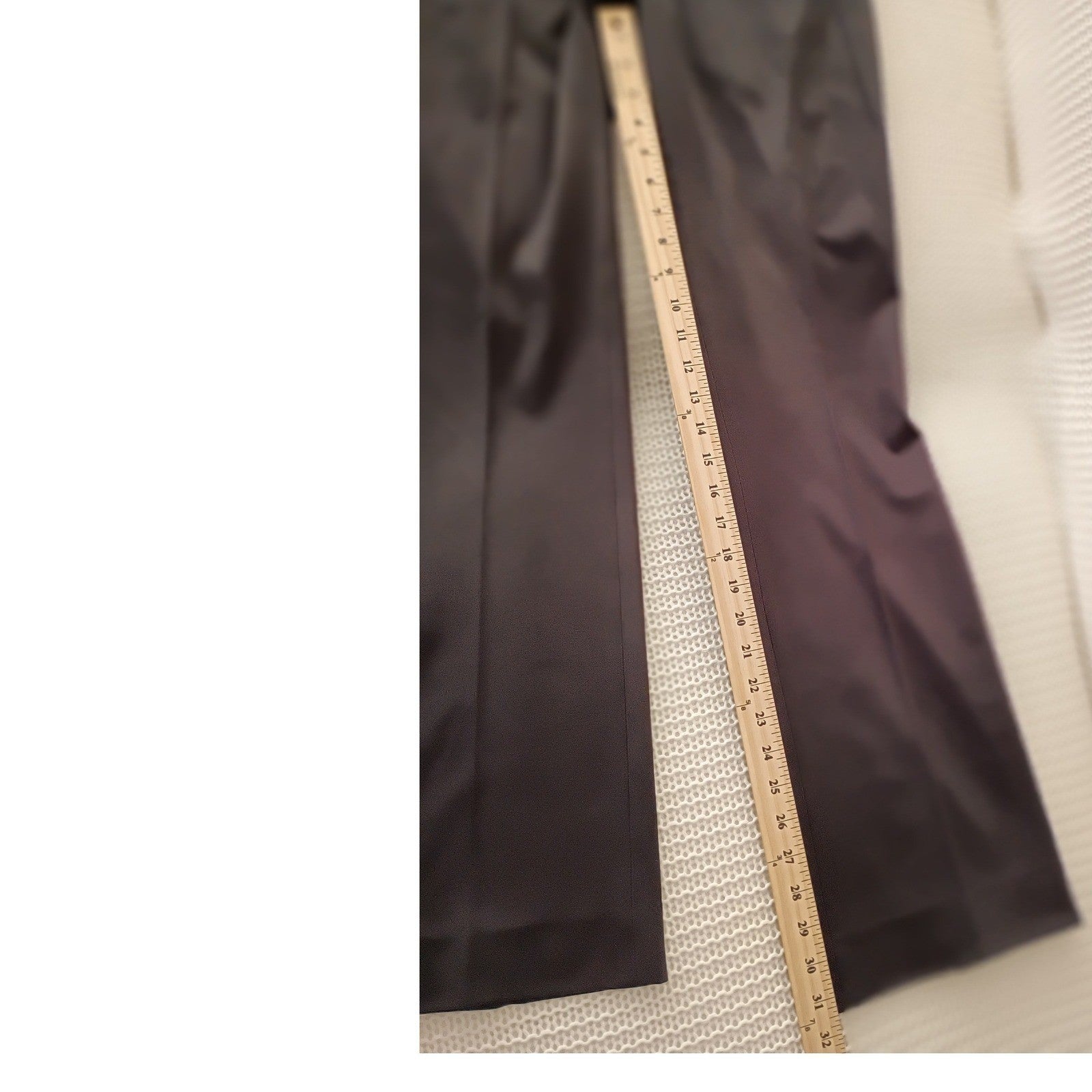 Elie Tahari Black Flare Leg Dress Pants Womens 28 Tailored Career Trousers