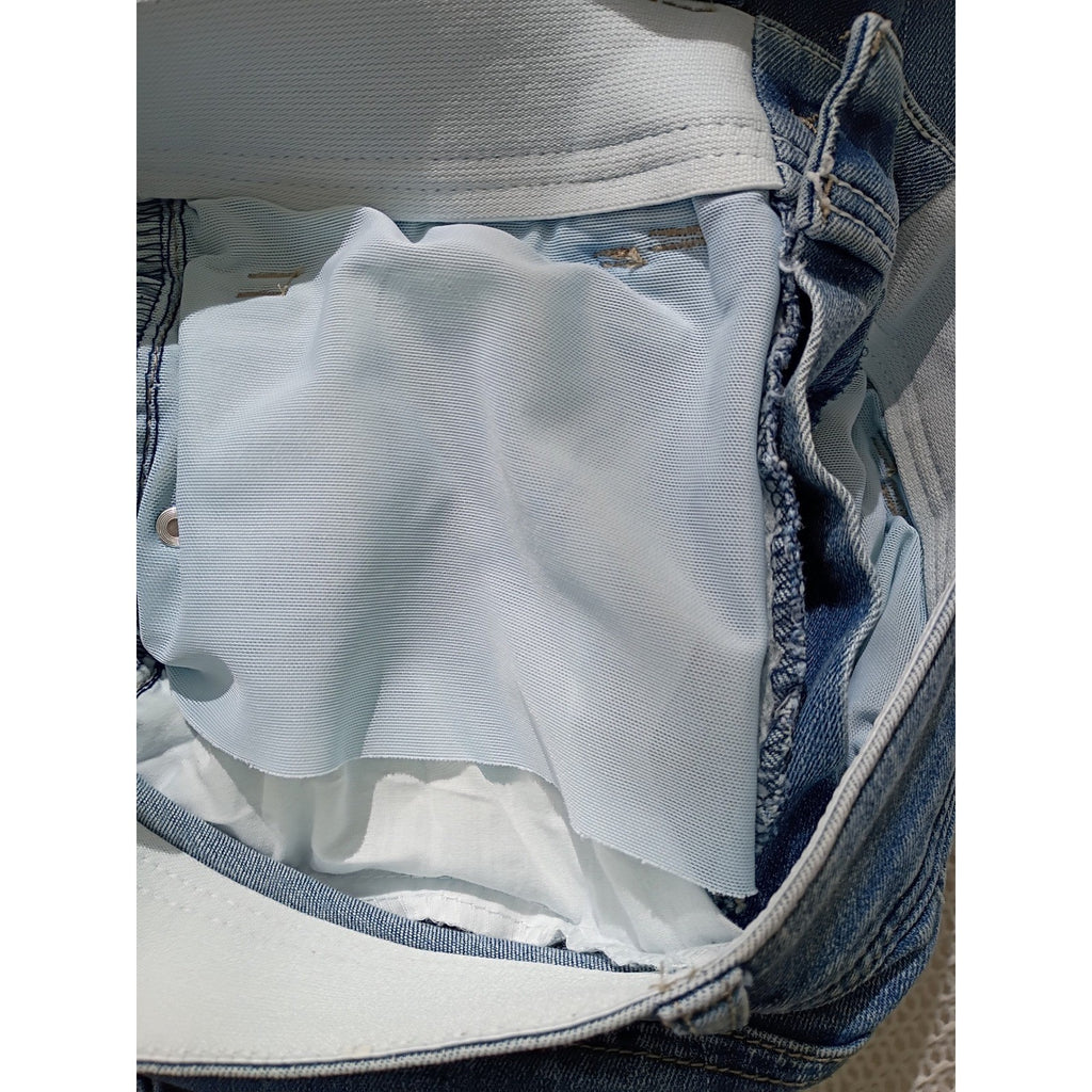 Democracy Ab Solution Straight Jeans Medium Wash Blue W29x29 Tag 6