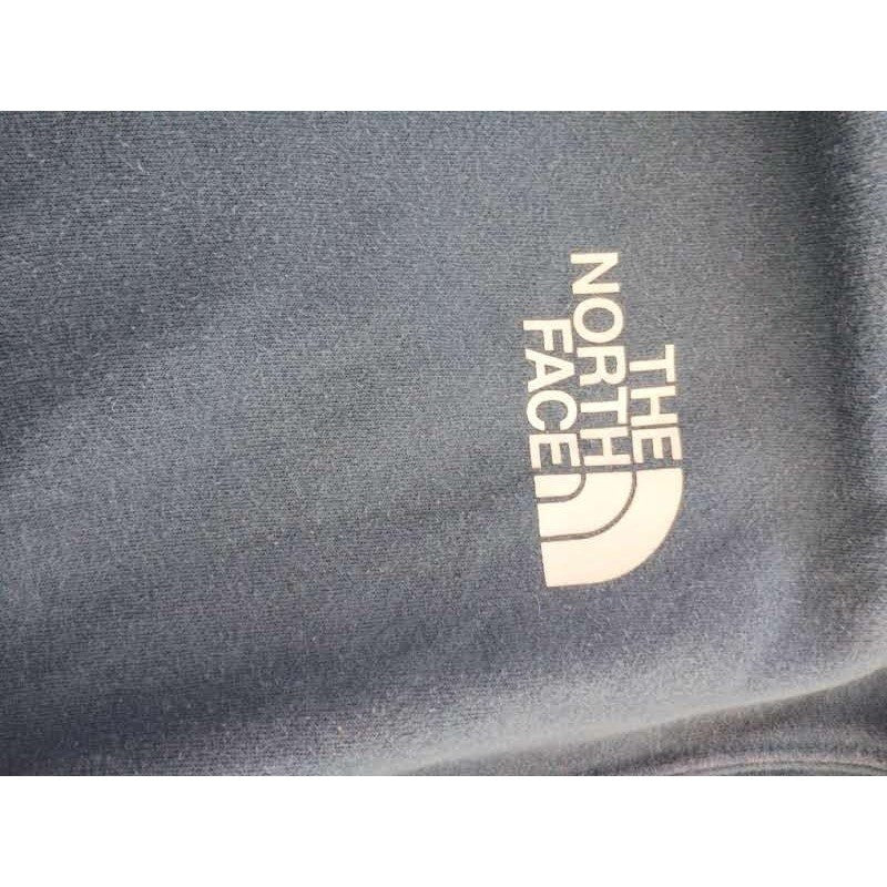 The North Face Blue Crewneck Sweatshirt Mens Medium Logo Graphic Outdoor