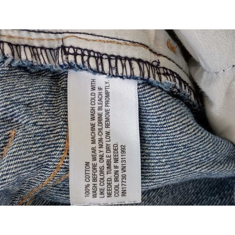 Cat & Jack Relaxed Straight Jeans Medium Wash Denim Girls 16 Fits W24-25