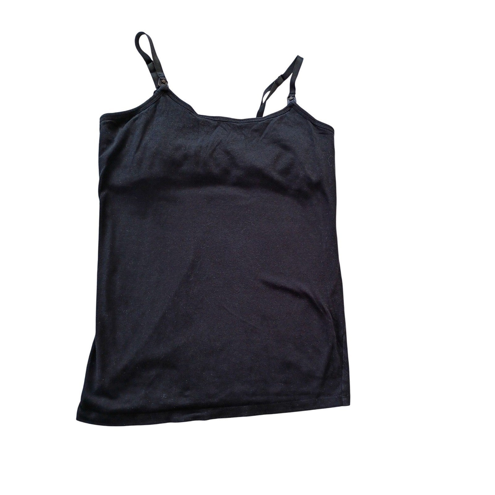 Motherhood Maternity & GAP Black Tank Top + Nursing Cami Bundle Size S -2 Tops