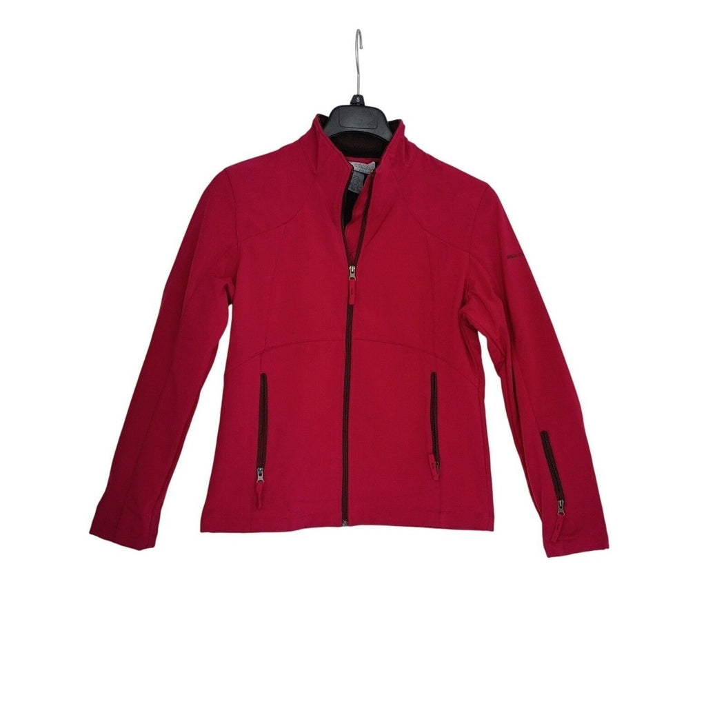 Free Country Womens Softshell Jacket Magenta Pink Fleece Lined Size M RN 82608