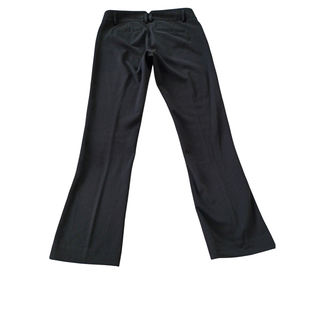 EXPRESS Columnist Elegant Bootcut Dress Pants Black Womens 2S 27x30 Work