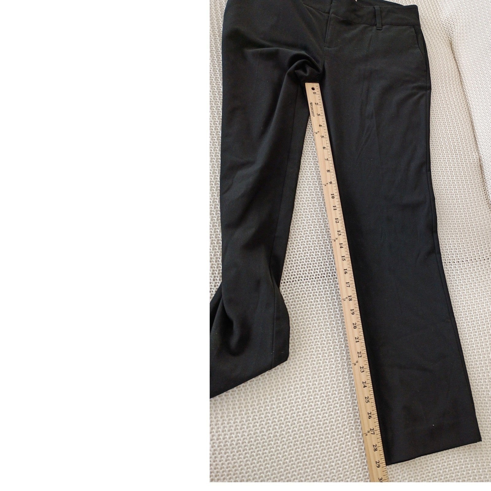 Old Navy Wide Leg Just Below Waist Stretch Tailored Flare Pants Sz 4 W28-30