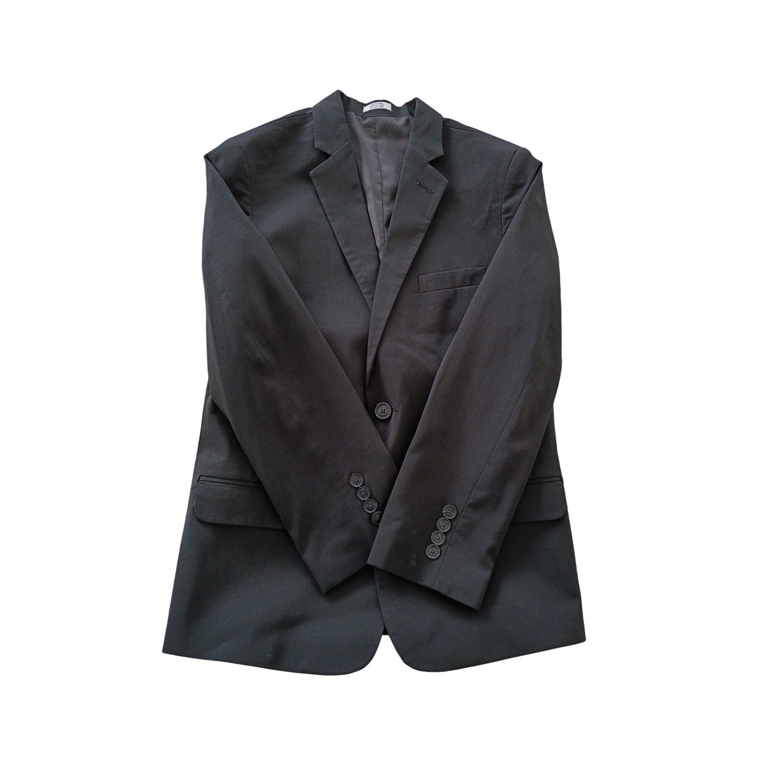 Calvin Klein Boys 12 Charcoal Gray Blazer Suit Jacket Formal Wedding