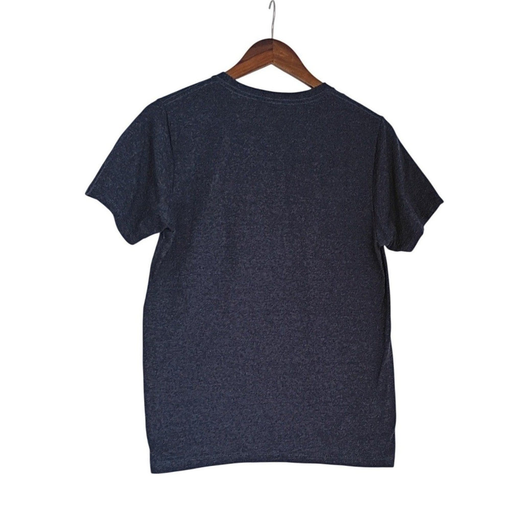 Venice Beach Graphic Tee Blue Cotton Men's M Retro Surf Beach California SURF
