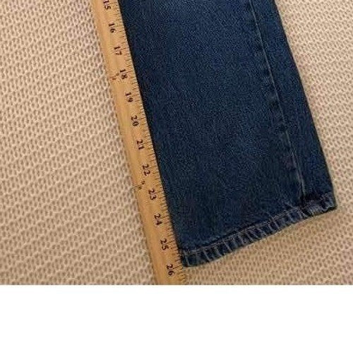 Cat & Jack Relaxed Straight Jeans Medium Wash Denim Girls 16 Fits W24-25