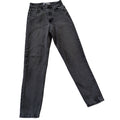 ZARA High Waisted Skinny Jeans Faded Black Denim 2 US 24x27 Sculpting