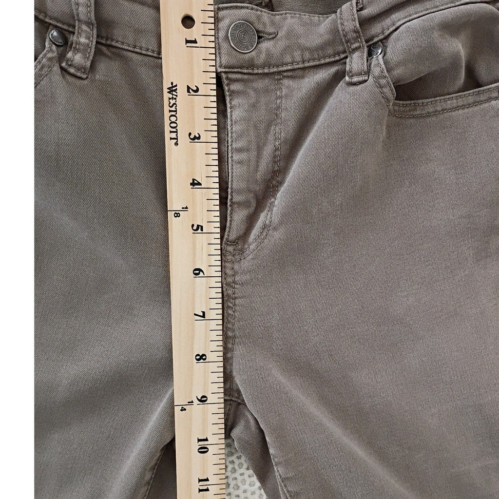Y2K Straight Leg Jeans Tan Vintage 28x26 Buffalo David Bitton Classic