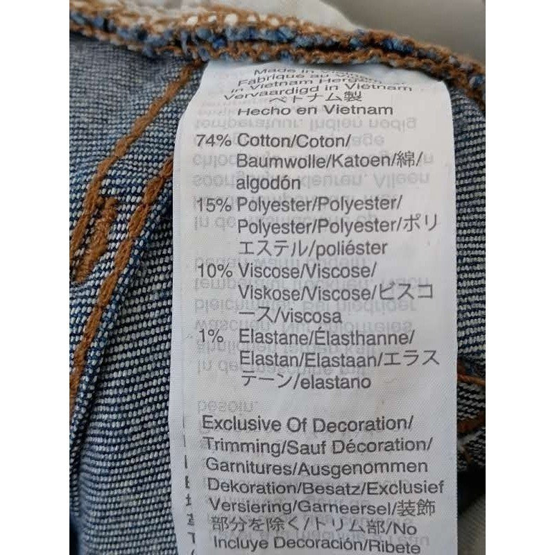 Madewell 9 High-Rise Skinny Jeans 30x28 Medium Wash Blue Stretch Denim