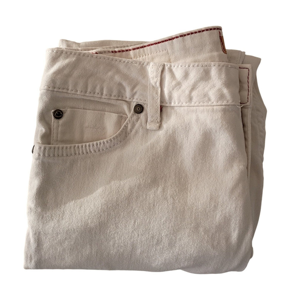 Sanctuary Denim NWOT Cream Beige Straight Leg Jeans Size 28x28 Classic $129