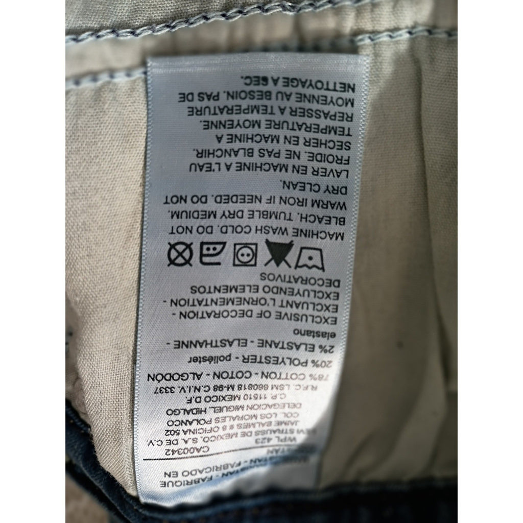 Levi Strauss Signature NWT Modern Skinny Stretch Jeans Med Wash 29x28 Size 8