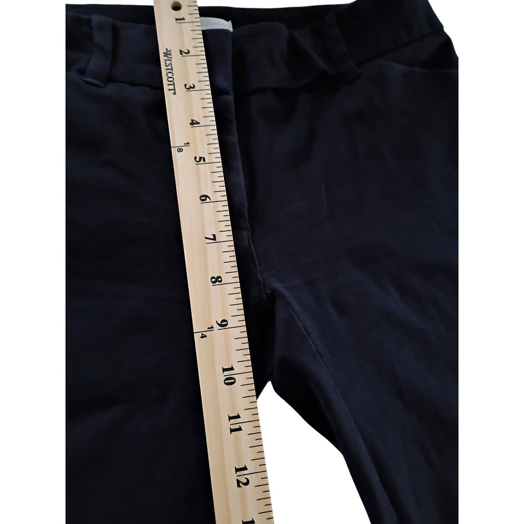 New York Company Black Stretch Pants Size 0 Tailored Fit Ankle Length