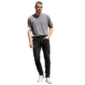 ASOS DESIGN Men's Straight Leg Black Denim Jeans W32 L30 Classic Minimalist 90s