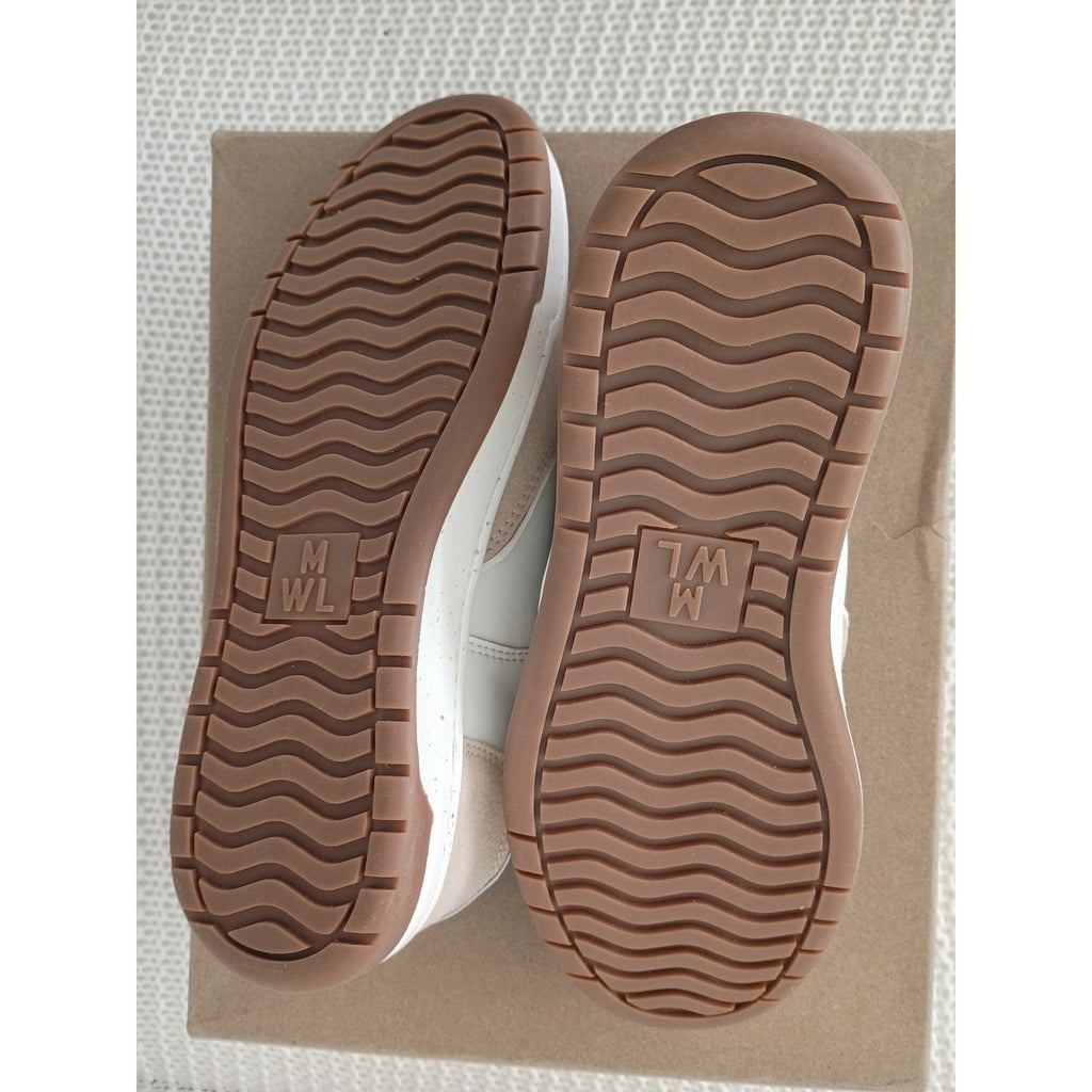 NWT Madewell MWL Court Sneakers Leather Nubuck Suede Tranquil Lake Womens 7