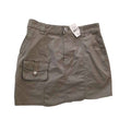 Cotton On Hayden Utility Mini Skirt 98% Cotton Green Cargo Pockets Small NWT