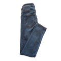 ZARA Women Blue Wash Denim Jeans Slim Fit Distressed Size 36