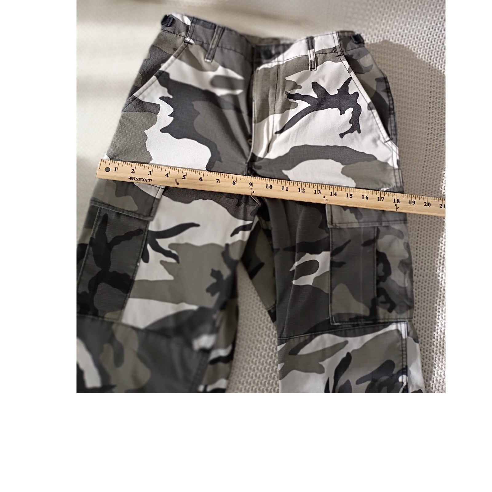 Propper Y2K Camo Cargo Pants Utility Streetwear Military Grunge Trousers-Size 26